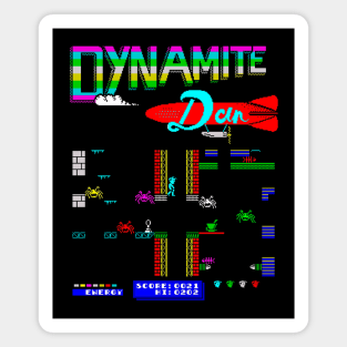 Mod.8 Arcade Dynamite Dan Video Game Magnet
